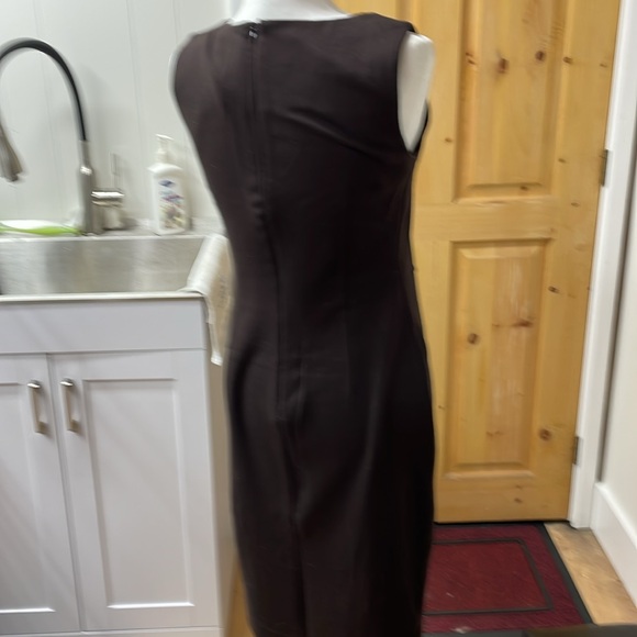 Calvin Klein brown fitted dress - Picture 5 of 11